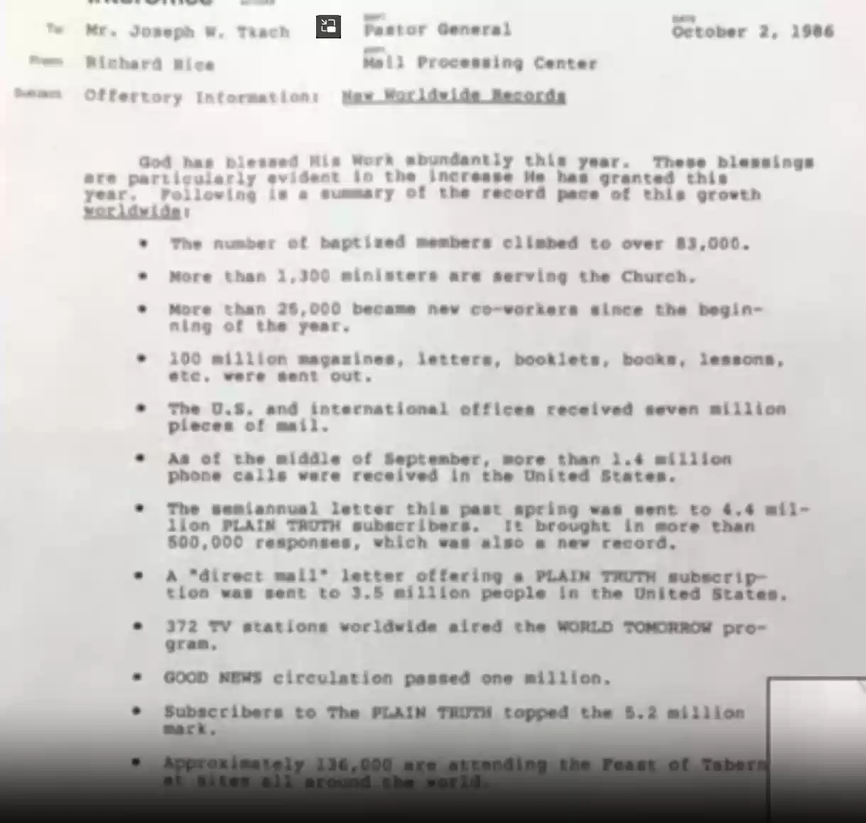 Interoffice Memo 2Oct1986b
